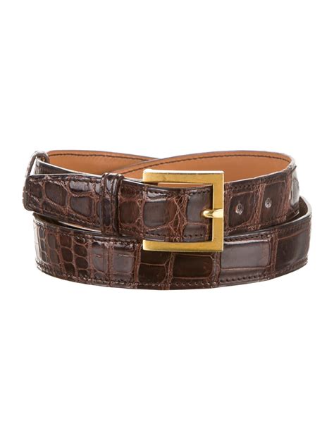 hermes snakeskin belt.